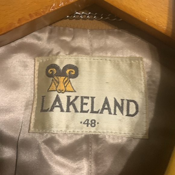 Vintage OLD HOLLYWOOD.. Gold Leather jacket by LAKELAND .. - Picture 3 of 16